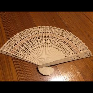 Chinese sandalwood, folding fan
